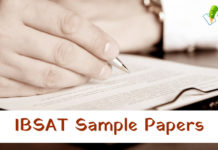 IBSAT Sample Papers 2021
