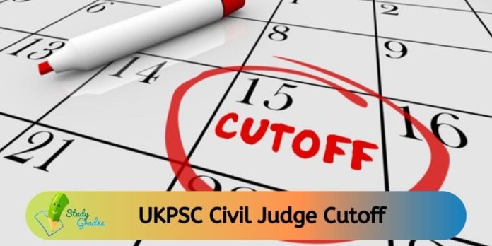 UKPSC Civil Judge Cut off 2020