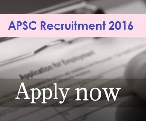 apsc recruitment 2016