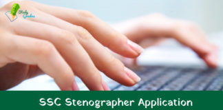 ssc stenographer application form 2018