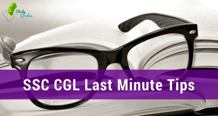 SSC CGL Last Minute Preparation Tips 2022
