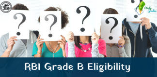 RBI Grade B Officer Eligibility 2018