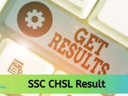 SSC CHSL Result 2020