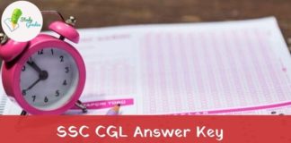 SSC CGL answer key 2021