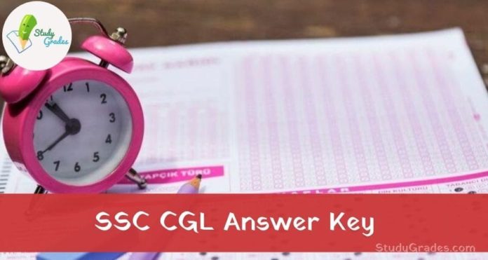 SSC CGL answer key 2021