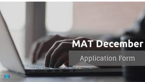 MAT December Application Form 2016