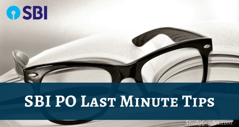 sbi po last minute tips 2024