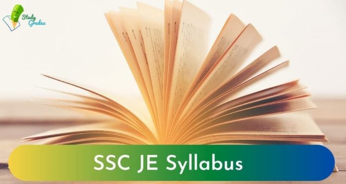 SSC JE syllabus 2024
