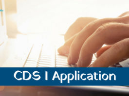 CDS 1 Application Form 2022