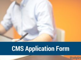 UPSC CMS Application Form 2020