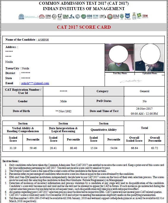 CAT Result 2024 Date, Time, Direct IIM CAT Scorecard Link