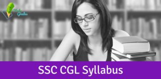 ssc cgl syllabus 2024
