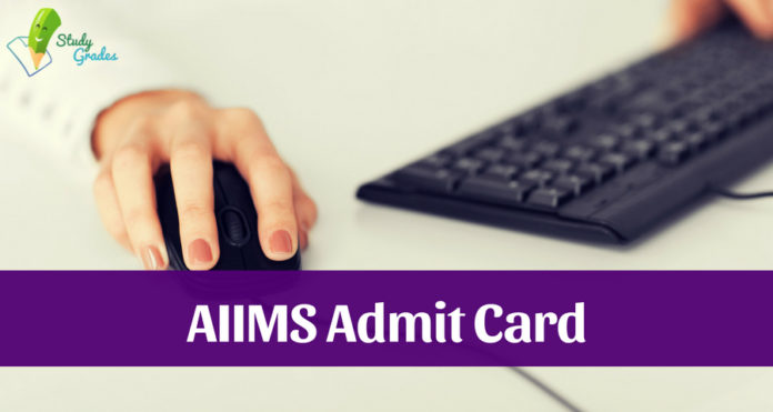 AIIMS Admit Card 2019