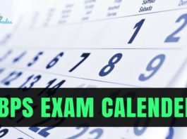 IBPS Exam Calendar 2020-21