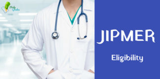 JIPMER Eligibility Criteria 2019