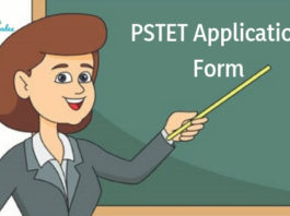 PSTET Application form 2022