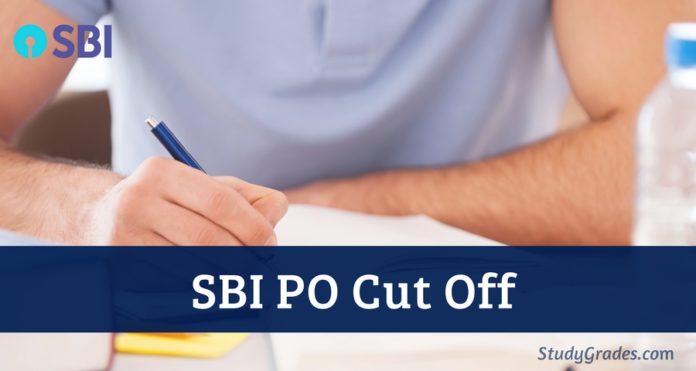 SBI PO Cut off 2018