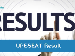 UPESEAT Result 2019