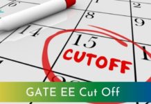 GATE EE Cut off 2021