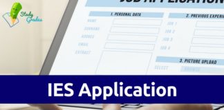 ies application form 2024