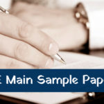 JEE Main Sample Papers 2019