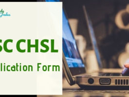 SSC CHSL Application form 2022