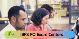 IBPS PO Exam Centres 2022