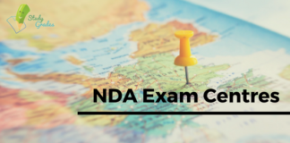 NDA Exam Centres 2019