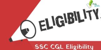 SSC CGL eligibility criteria 2021