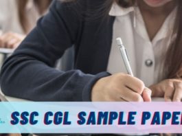 SSC CGL Sample Papers 2024