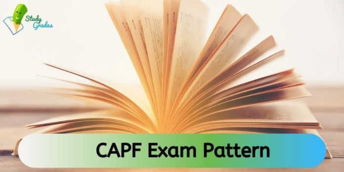 CAPF Exam Pattern 2022