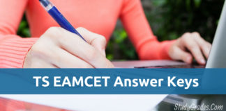 TS EAMCET Answer Key 2023