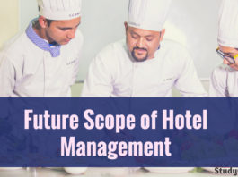 what is the future scope in hotel management