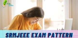 SRMJEEE exam pattern 2024