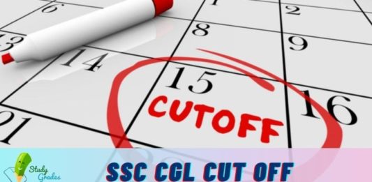 ssc cgl cut off 2021