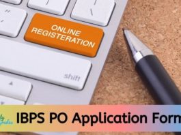 ibps po application form 2020