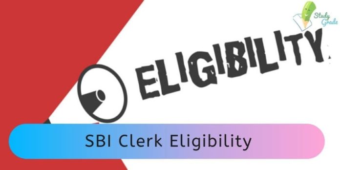 SBI Clerk Eligibility Criteria 2022