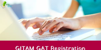 GITAM GAT Application form 2019