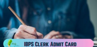 ibps clerk admit card 2021