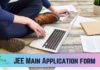 JEE Main application form 2023