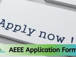 AEEE Application Form 2024