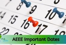 AEEE Exam Date 2021