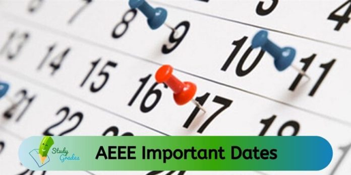AEEE Exam Date 2021