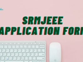 SRMJEEE application form 2024