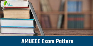 AMUEEE exam pattern 2019