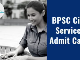 BPSC Civil Services Admit Card 2020
