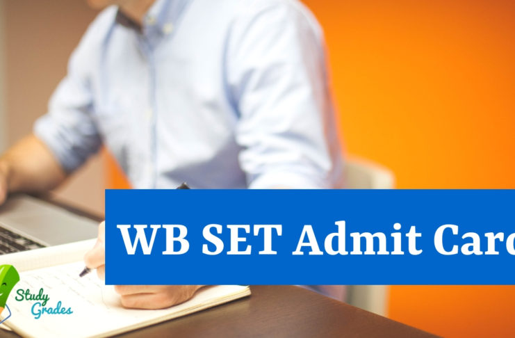 WB SET admit Card 2018