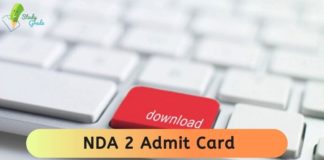 NDA 2 admit card 2022