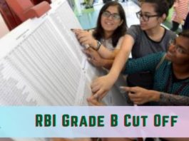 RBI Grade B Cutoff
