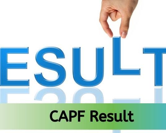 CAPF Result 2020